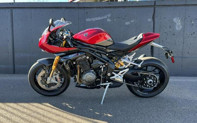 2023 Triumph Speed Triple 1200 RR Red Hopper / Storm Grey