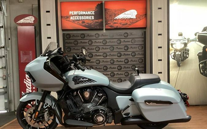 2025 Indian Motorcycle® Challenger® Dark Horse® Frost Silver Smoke