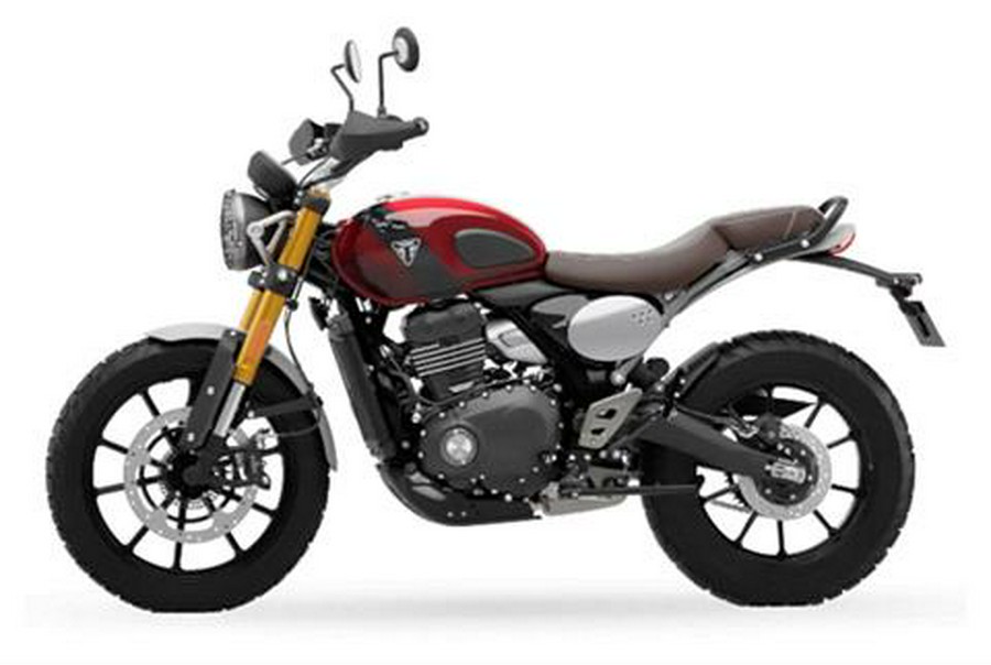 2025 Triumph Scrambler 400 X