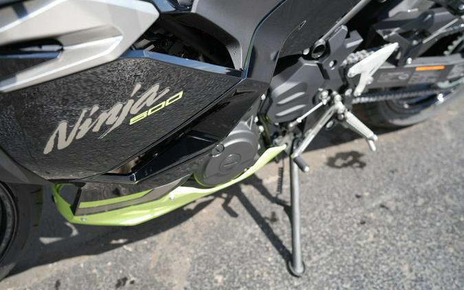 2026 Kawasaki Ninja 500 ABS Metallic Yellowish Green/Ebony