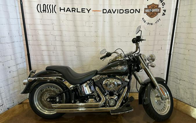 2007 Harley-Davidson Fat Boy® FLSTF Black Pearl