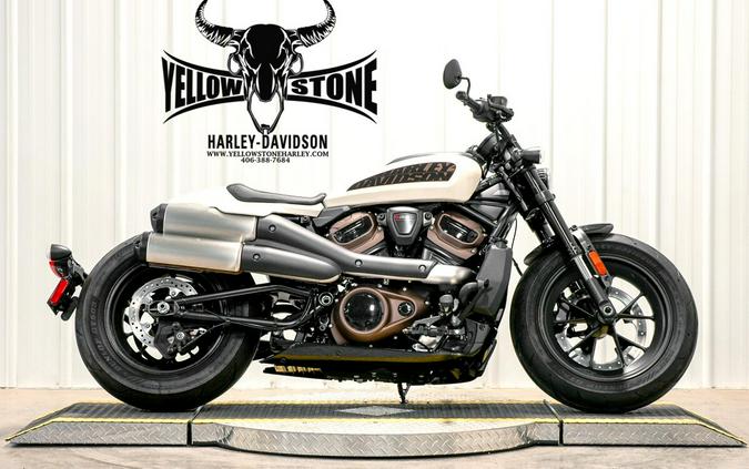 2023 Harley-Davidson Sportster S White Sand Pearl