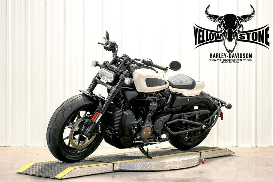 2023 Harley-Davidson Sportster S White Sand Pearl