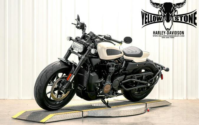 2023 Harley-Davidson Sportster S White Sand Pearl