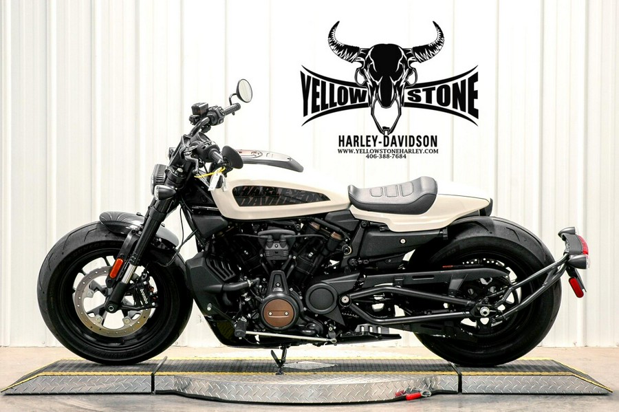 2023 Harley-Davidson Sportster S White Sand Pearl