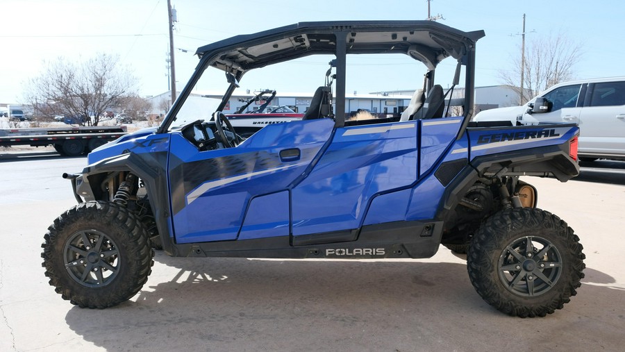 2024 POLARIS GENERAL XP 4 1000 ULTIMATE BLUE ULTIMATE
