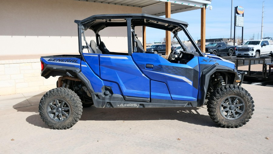 2024 POLARIS GENERAL XP 4 1000 ULTIMATE BLUE ULTIMATE