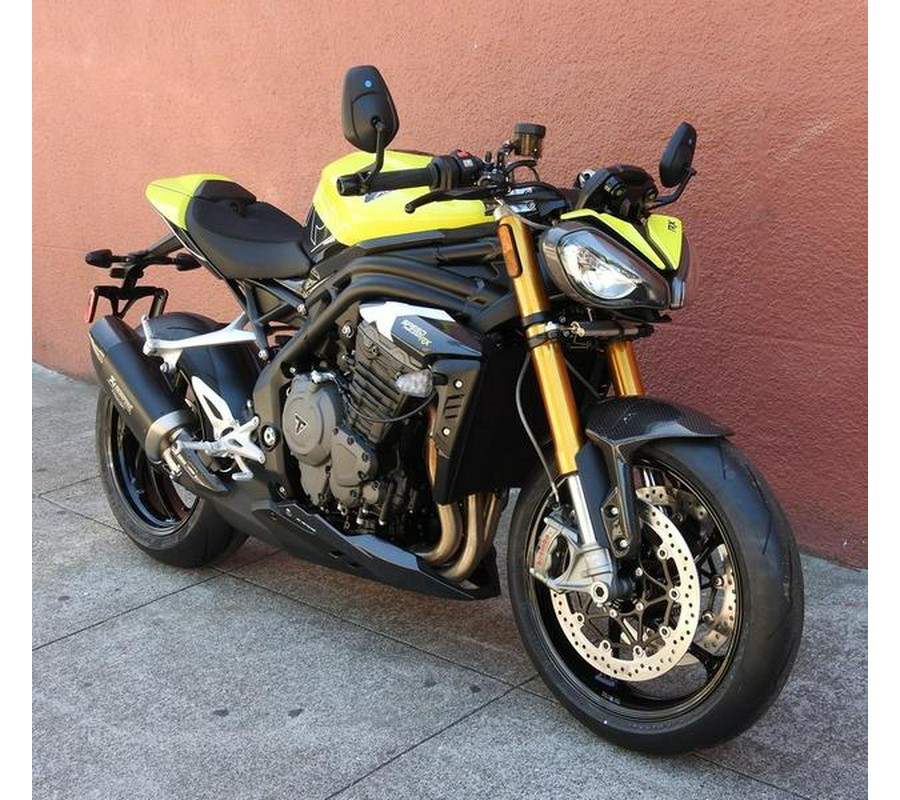 2026 Triumph Speed Triple 1200 RX Triumph Performance Yellow