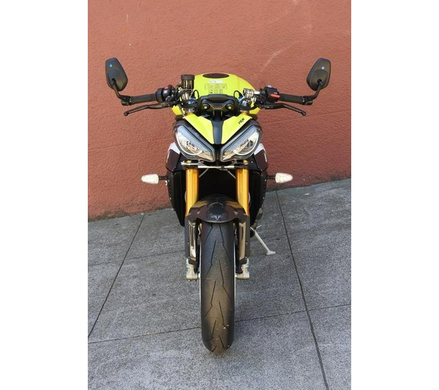 2026 Triumph Speed Triple 1200 RX Triumph Performance Yellow