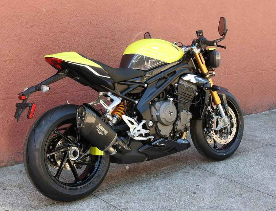 2026 Triumph Speed Triple 1200 RX Triumph Performance Yellow