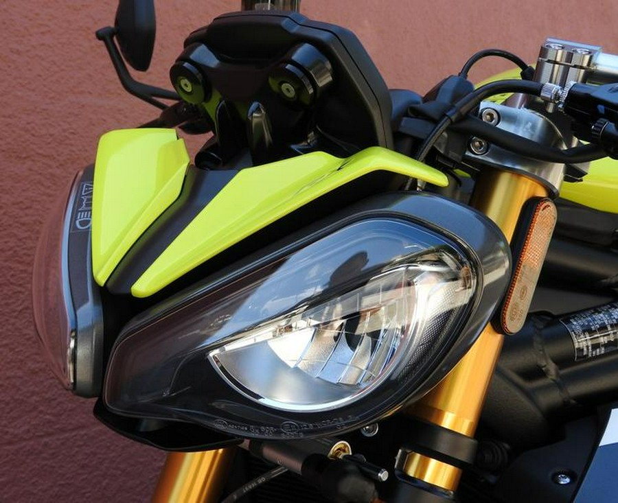 2026 Triumph Speed Triple 1200 RX Triumph Performance Yellow