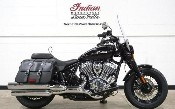2025 Indian Super Chief Limited Black Metallic
