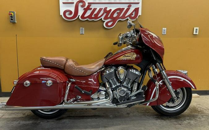 2014 Indian Chieftain Indian Motorcycle Red