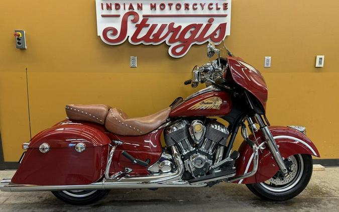 2014 Indian Chieftain Indian Motorcycle Red