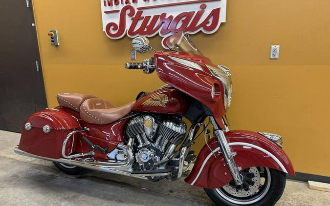 2014 Indian Chieftain Indian Motorcycle Red