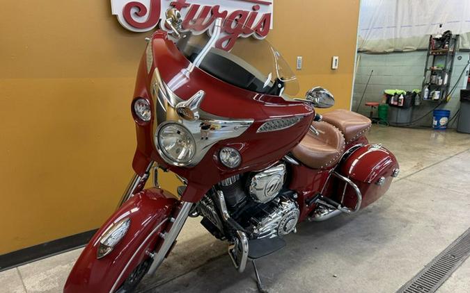 2014 Indian Chieftain Indian Motorcycle Red