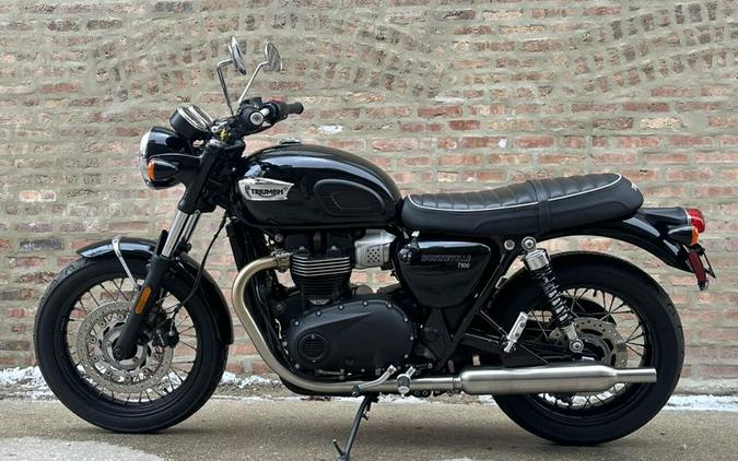 Used 2022 Triumph Bonneville T100 Black