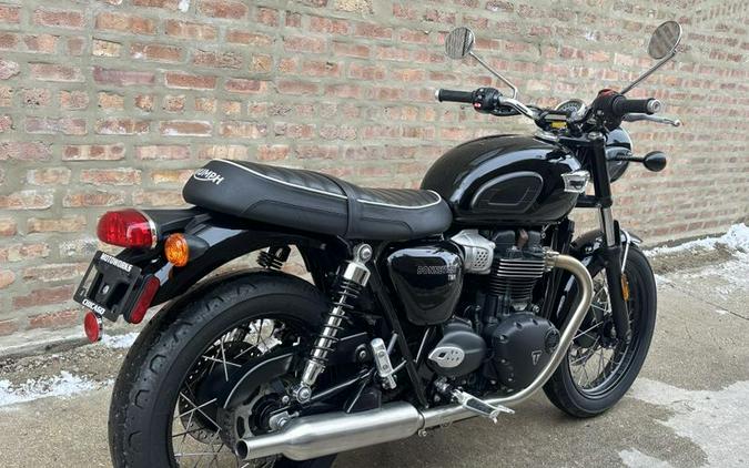 Used 2022 Triumph Bonneville T100 Black