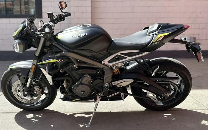 2020 Triumph Street Triple RS Matte Jet Black