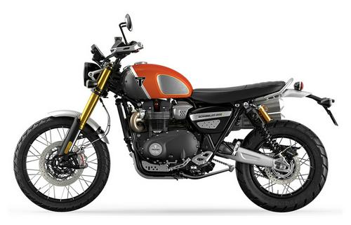 2022 Triumph Scrambler 1200 XE Gold Line