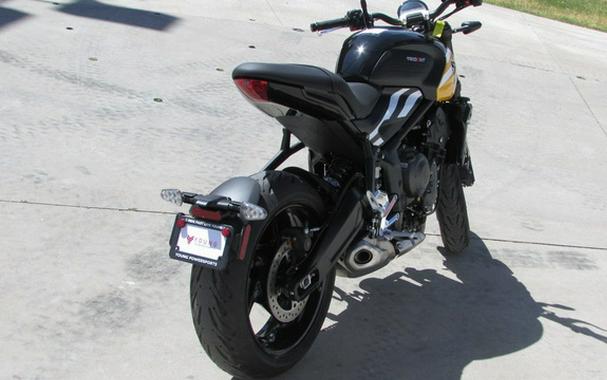 2025 Triumph Trident 660 Cosmic Yellow/Sapphire Black