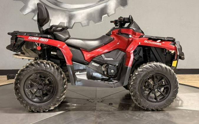 2018 Can-Am® Outlander™ MAX XT™ 650 Intense Red