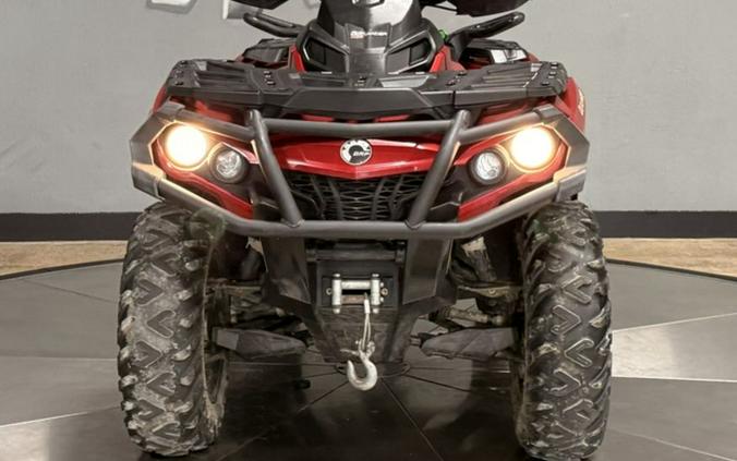 2018 Can-Am® Outlander™ MAX XT™ 650 Intense Red