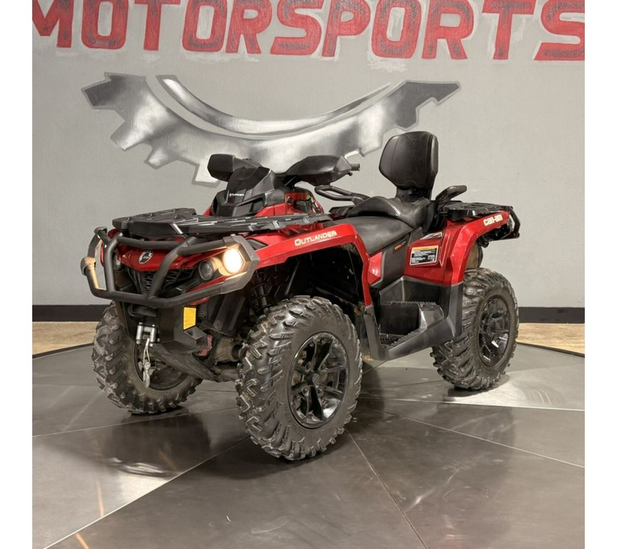 2018 Can-Am® Outlander™ MAX XT™ 650 Intense Red
