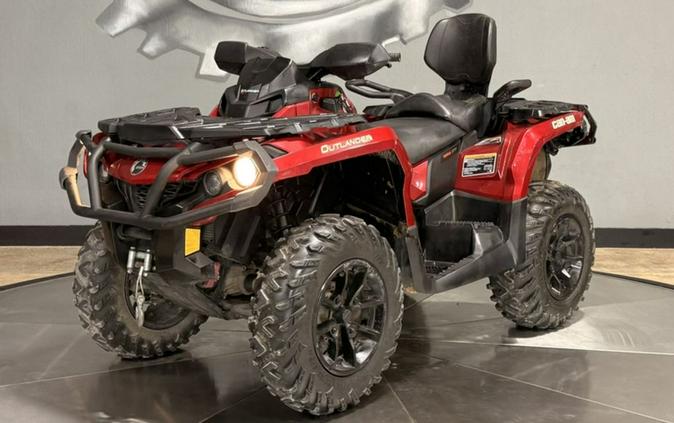2018 Can-Am® Outlander™ MAX XT™ 650 Intense Red