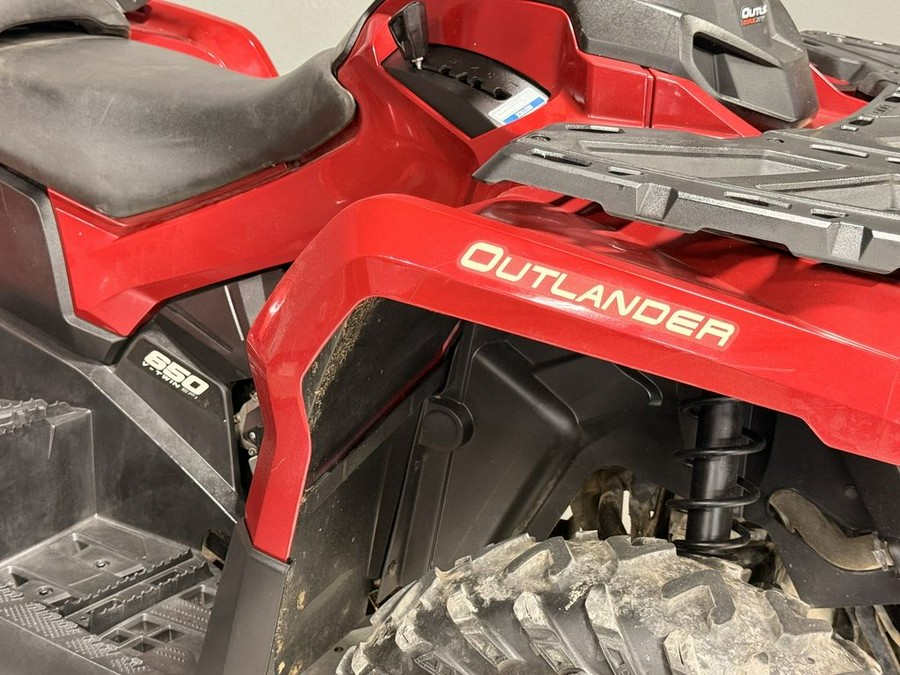 2018 Can-Am® Outlander™ MAX XT™ 650 Intense Red