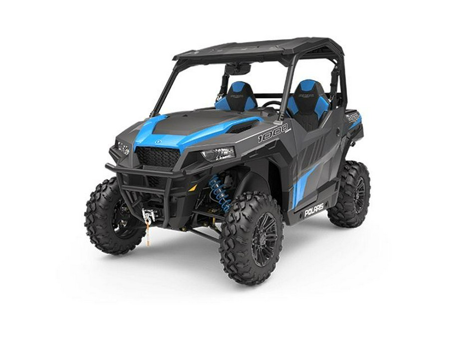 2019 Polaris® General® 1000 EPS Deluxe Titanium Metallic