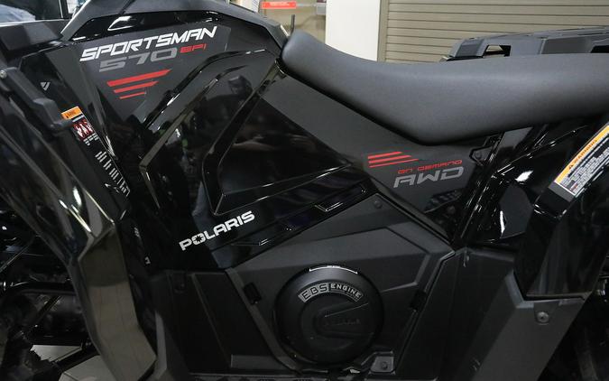 2024 Polaris Industries SPORTSMAN 570 TRAIL - ONYX BLACK