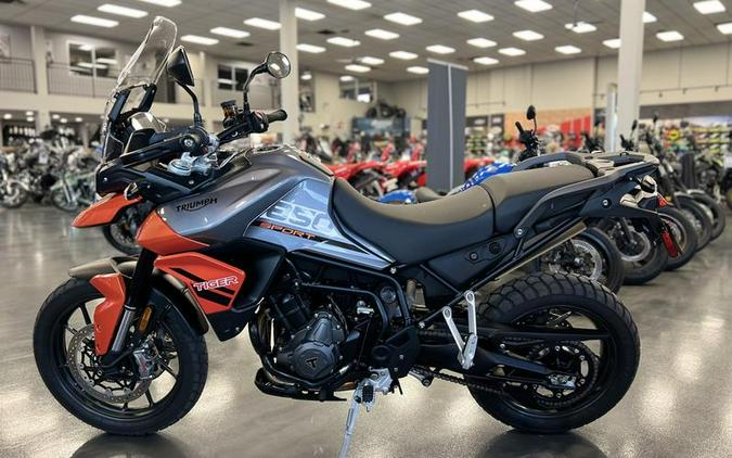 2023 Triumph Tiger 850 Sport Graphite/Baja Orange