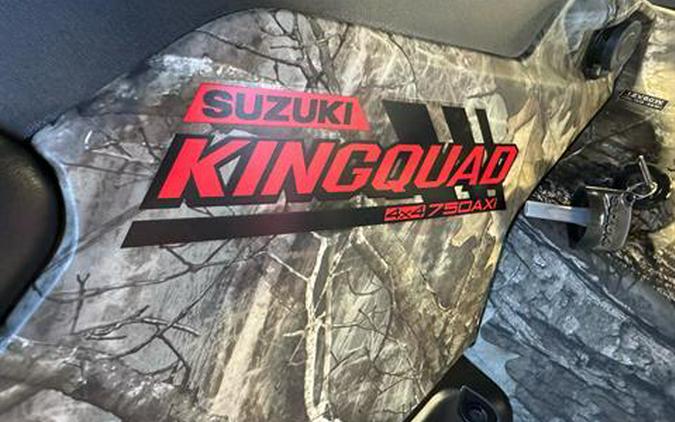 2025 Suzuki KingQuad 750AXi Power Steering SE Camo