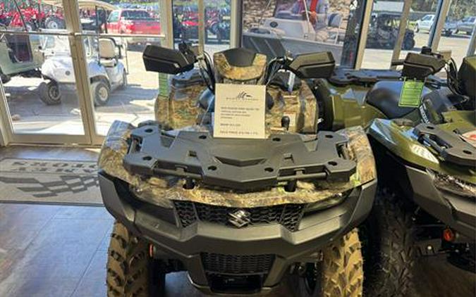 2025 Suzuki KingQuad 750AXi Power Steering SE Camo