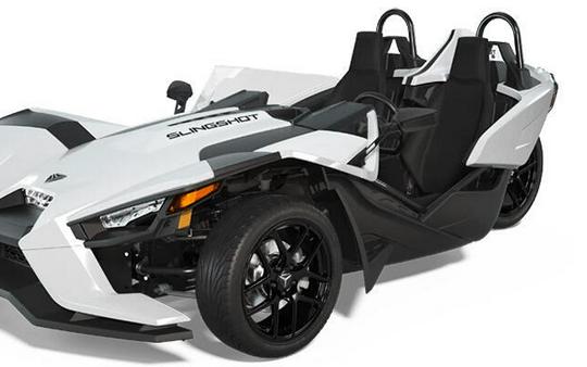 2021 Polaris Slingshot® S with Technology Package White Lightning