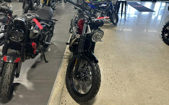 2023 Triumph Scrambler 900 Carnival Red / Jet Black