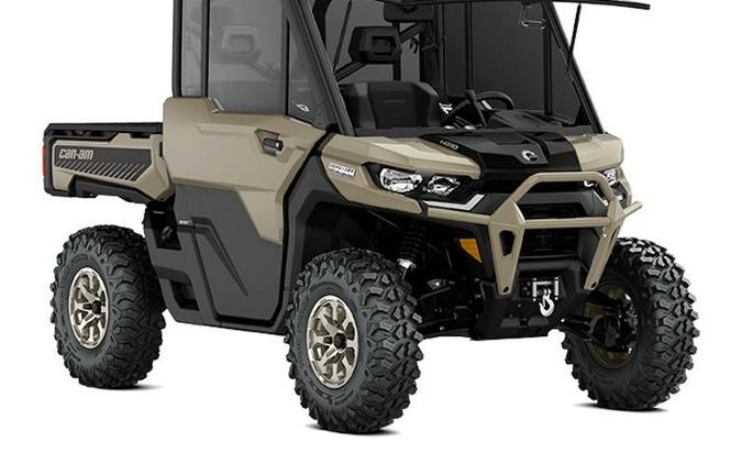 2025 Can-Am® Defender Limited HD10 Desert Tan & Stealth Black