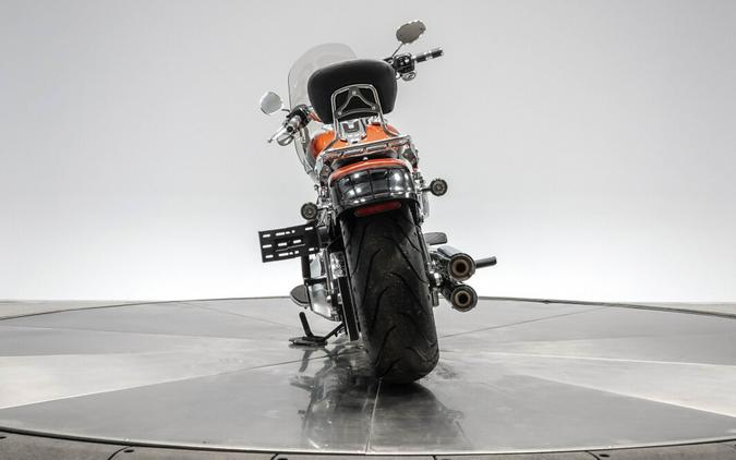 2025 HARLEY-DAVIDSON FLFB FAT BOY in Whiskey Fire/ Vivid Black