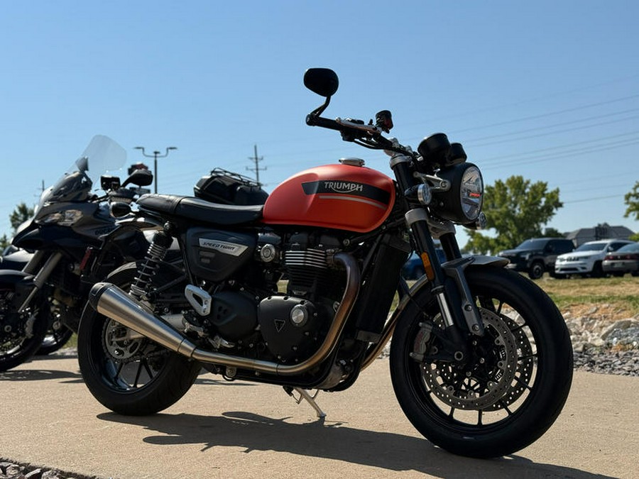 2023 Triumph Speed Twin 1200 Matte Baja Orange