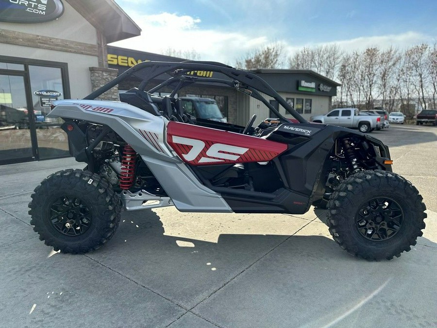 2024 Can-Am® Maverick X3 DS Turbo Fiery Red & Hyper Silver