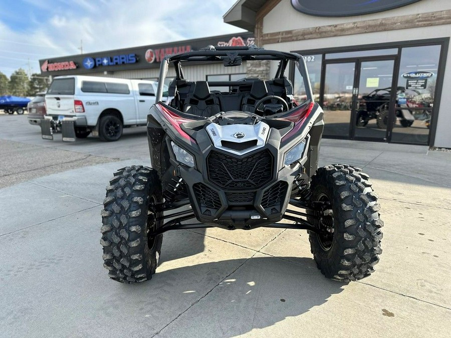 2024 Can-Am® Maverick X3 DS Turbo Fiery Red & Hyper Silver