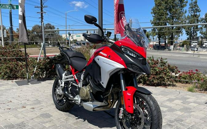 2024 Ducati Multistrada V4 S Travel & Radar Spoked Wheels Red