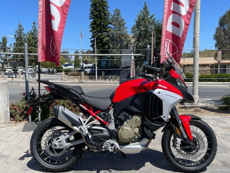 2024 Ducati Multistrada V4 S Travel & Radar Spoked Wheels Red