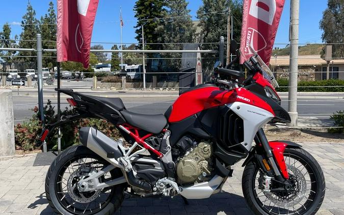 2024 Ducati Multistrada V4 S Travel & Radar Spoked Wheels Red