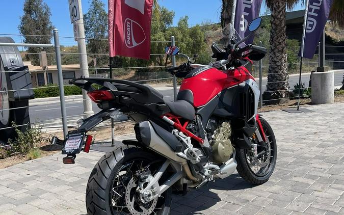 2024 Ducati Multistrada V4 S Travel & Radar Spoked Wheels Red