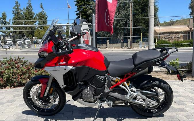 2024 Ducati Multistrada V4 S Travel & Radar Spoked Wheels Red