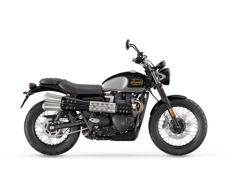 2025 Triumph Scrambler 900 Sapphire Black/Aluminium Silver
