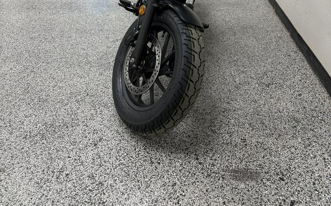 2026 Honda Rebel 300 E-Clutch Matte Black Metallic - H0622A