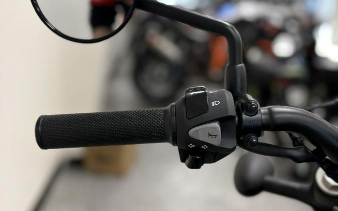 2026 Honda Rebel 300 E-Clutch Matte Black Metallic - H0622A